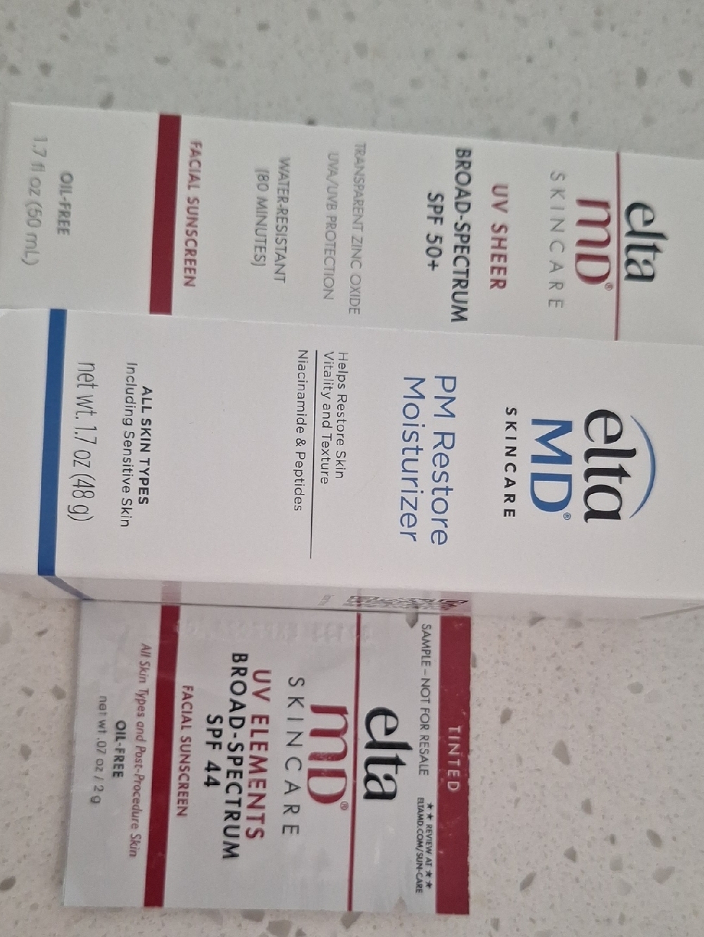 EltaMD Skincare Set with Sunscreen and Moisturizer